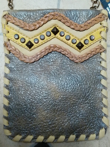 Leatherock Crossbody Purse / Clutch - Picture 2 of 5